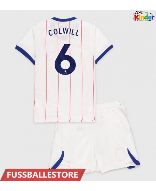 Günstige Chelsea Levi Colwill #6 3rd trikot Kinder 2026-27 Kurzarm (+ Kurze Hosen)